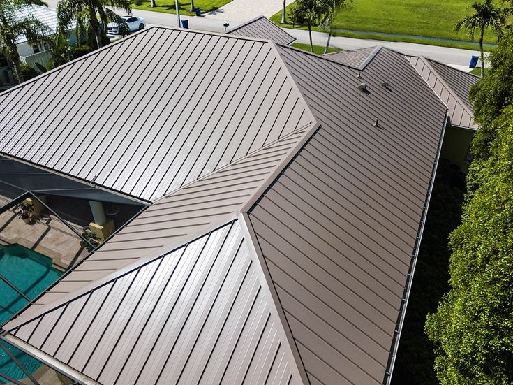 fiberglass roofed house